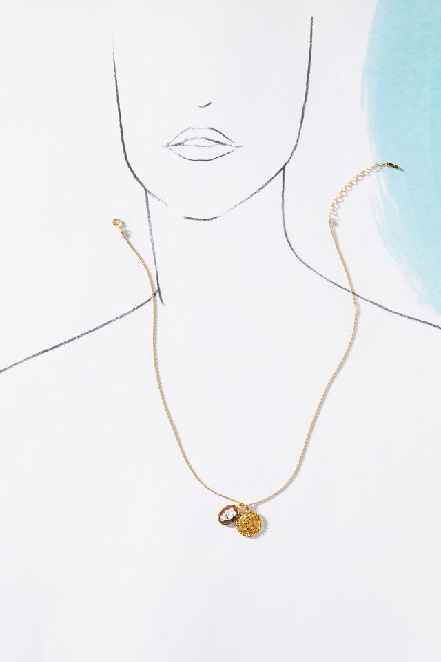Chan Luu Mini Cameo Pendant Necklace #2