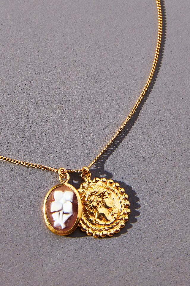 Chan Luu Mini Cameo Pendant Necklace