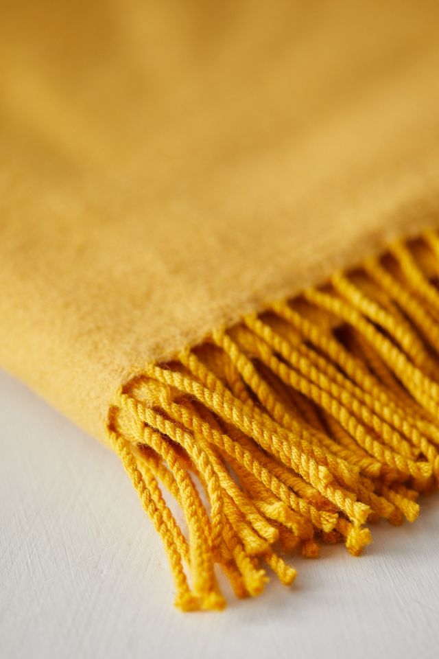 Sunflower Merino Wool Throw #1