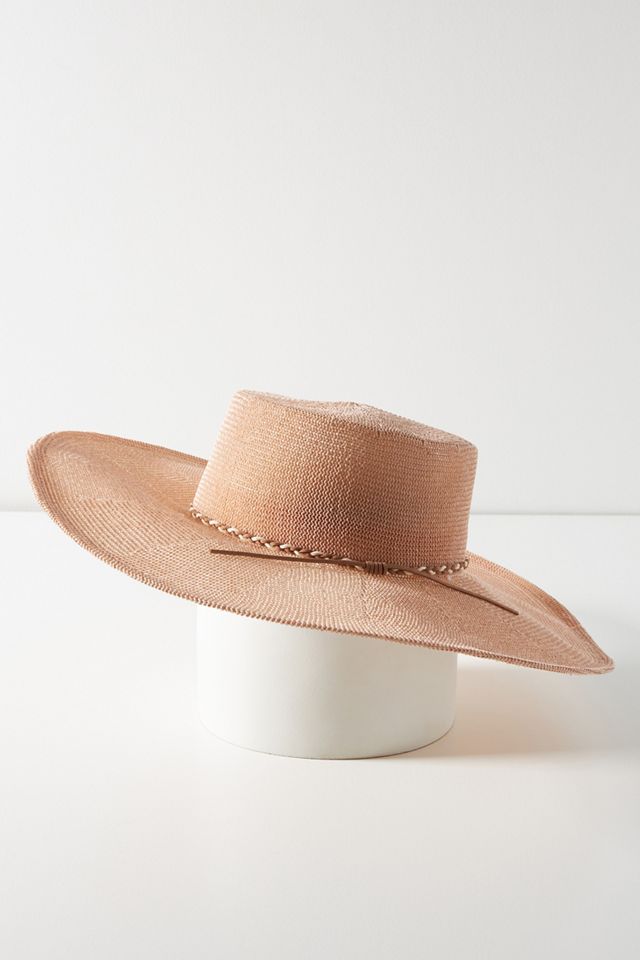Anthropologie braid-trimmed rancher hat moss Anthropologie | Accessories | Anthropologie Braidtrimmed  main image 2