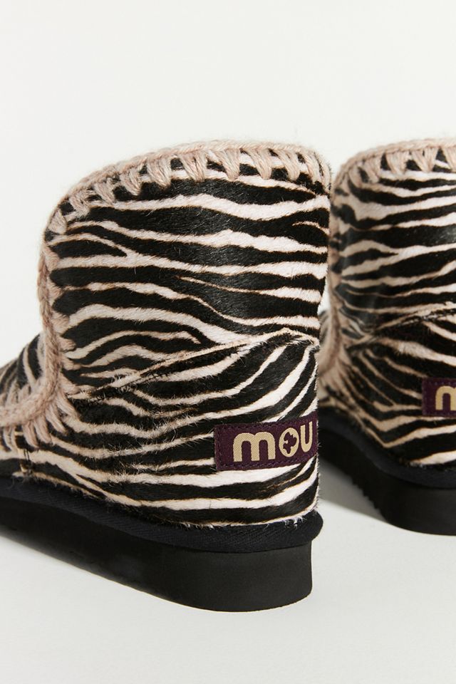 Mou Zebra-Striped Boots #3
