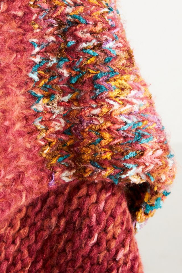 Rhonda Knit Throw Blanket #1