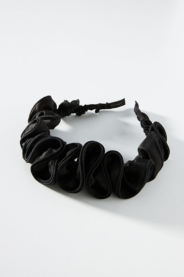 VELVET HAIR BAND WAVE OFF WHITE VELVET HAIR BAND WAVE OFF WHITE