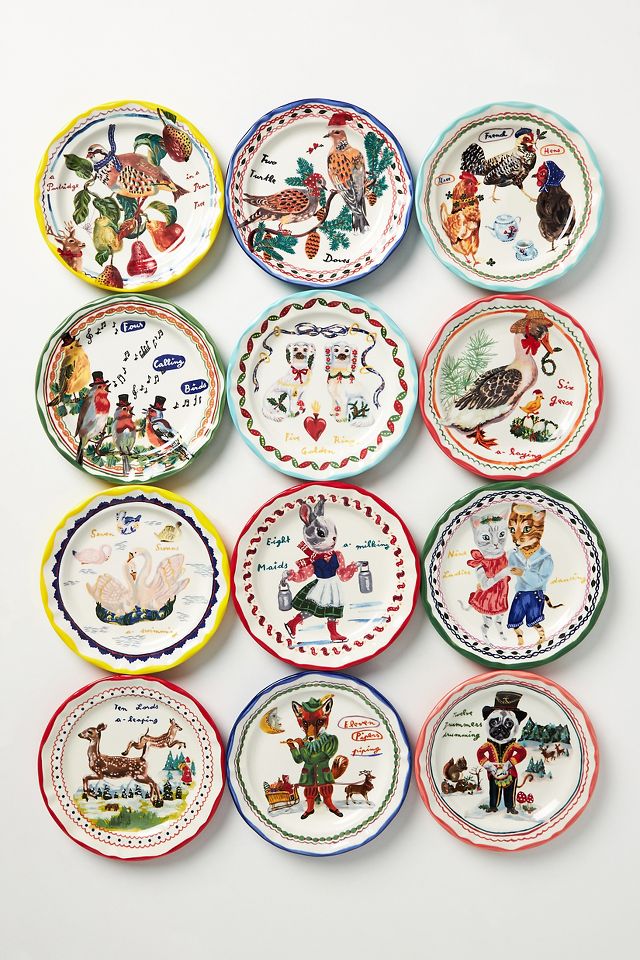 Anthropologie dessert clearance plates