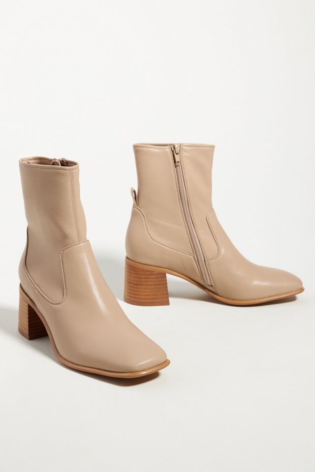 Jeffrey Campbell Square-Toe Ankle Boots #1