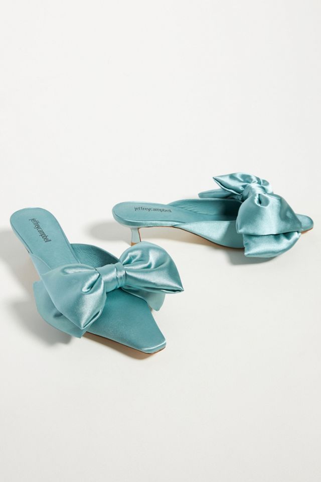 Jeffrey Campbell Bow Heeled Mules #1