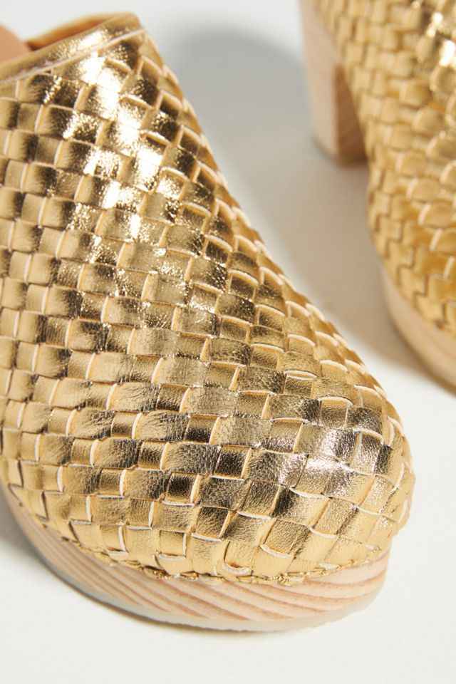 Pilcro Woven Heeled Clogs #2