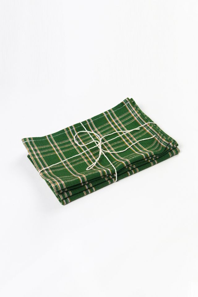 Archive New York Chiapas Forest Green Napkins, Set of 4 #2