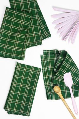 Archive New York Chiapas Forest Green Napkins, Set of 4