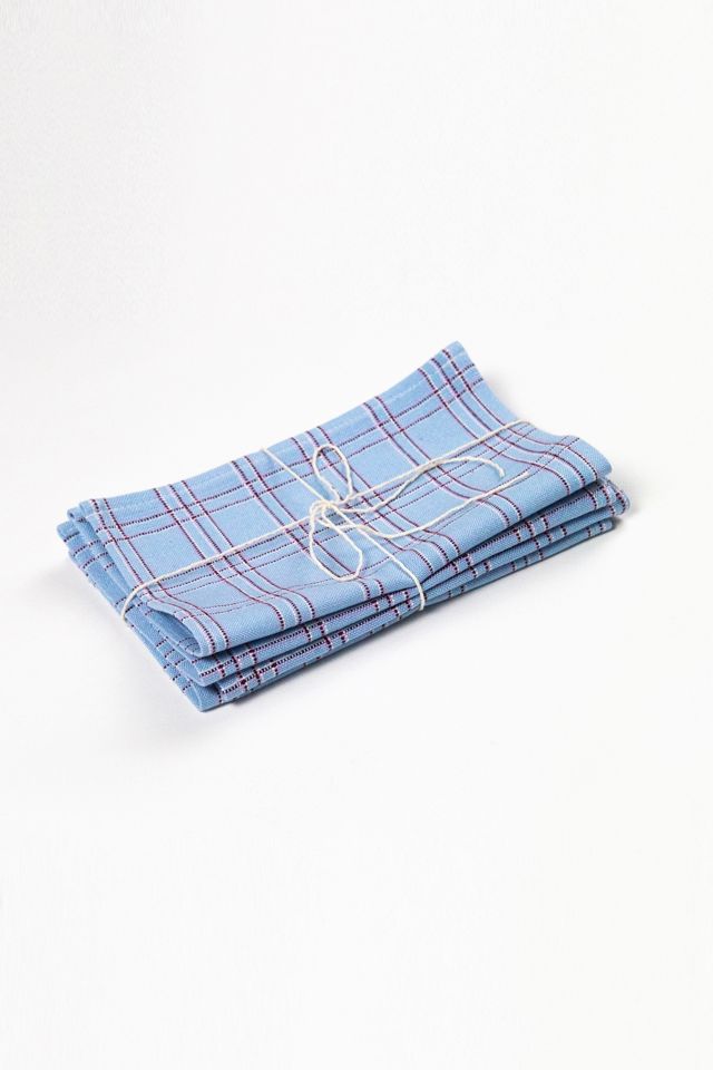 Archive New York Chiapas Light Blue Napkins, Set of 4 #2