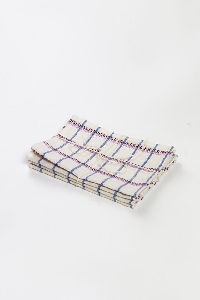 Archive New York San Lucas White Napkins, Set of 4 #3
