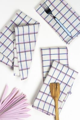 Archive New York San Lucas White Napkins, Set of 4
