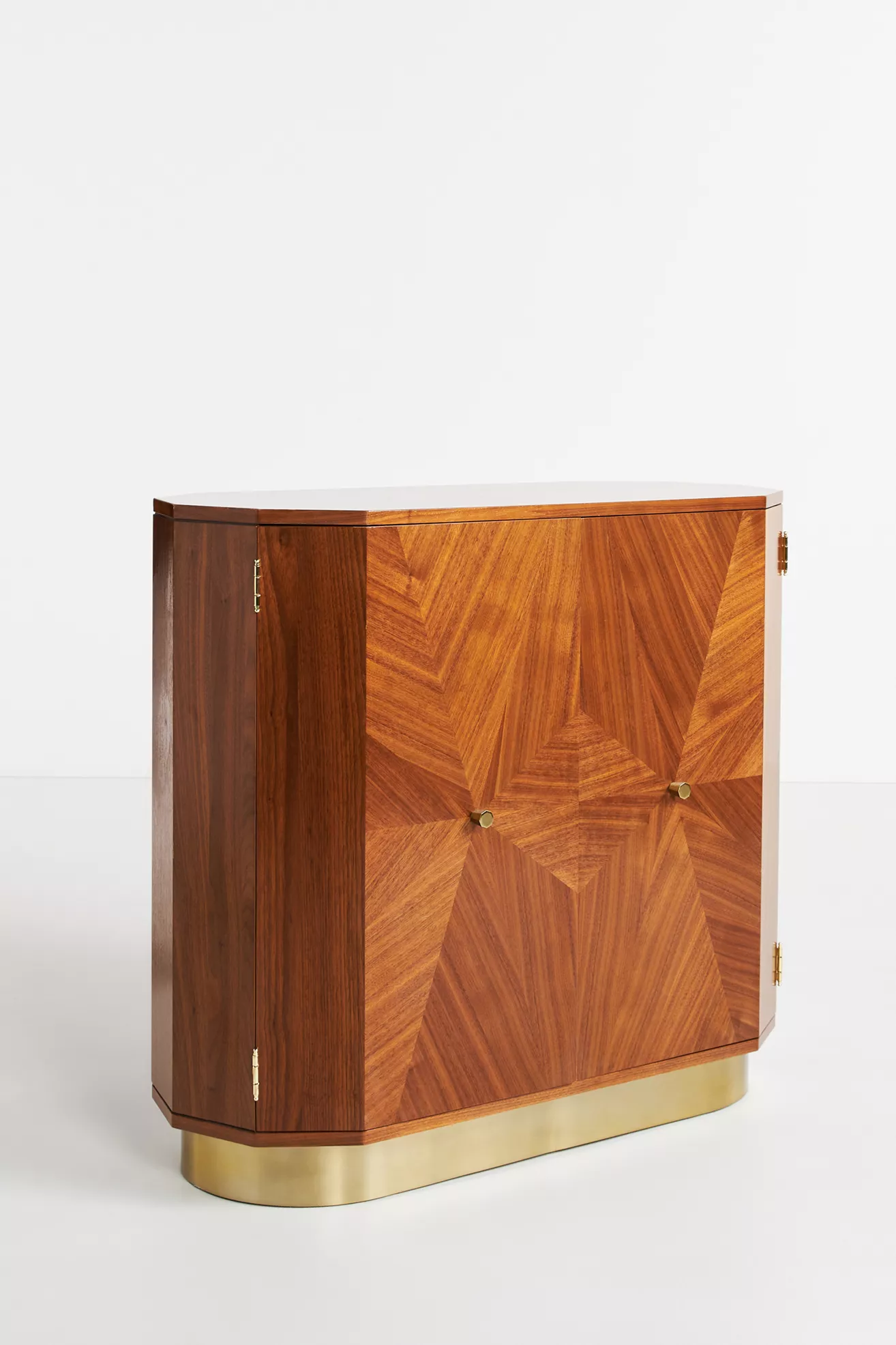 Quillen Marquetry Bar Cabinet - thumbnail 2