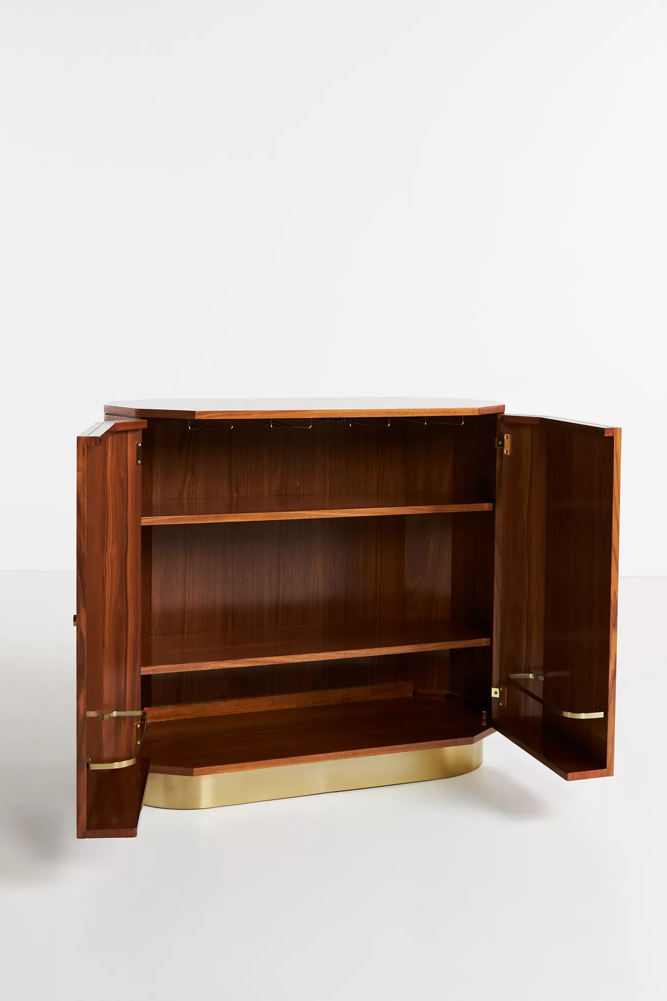 Quillen Marquetry Bar Cabinet - thumbnail 3