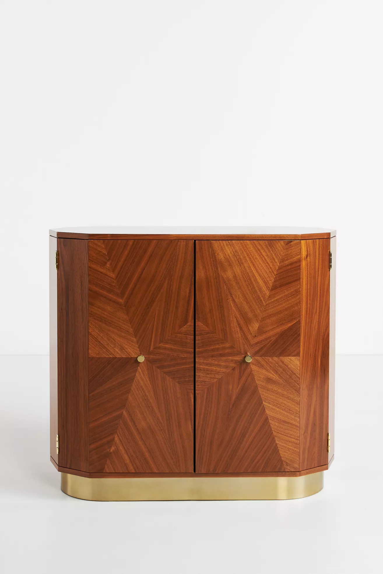 Quillen Marquetry Bar Cabinet - thumbnail 7