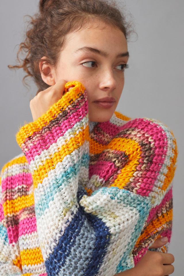 Rainbow Duster Cardigan #2