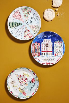Susannah Garrod 'Tis The Season Dessert Plate