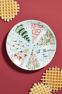 Susannah Garrod 'Tis The Season Dessert Plate
