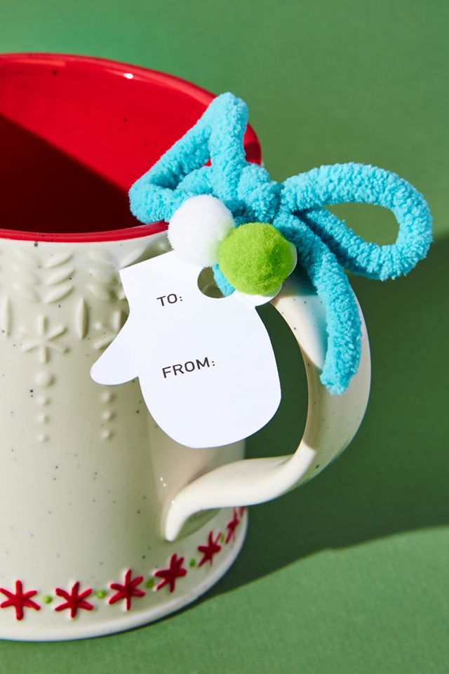 Bundled Up Monogram Mug #2