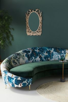 Judarn Asymmetric Serpentine Sofa