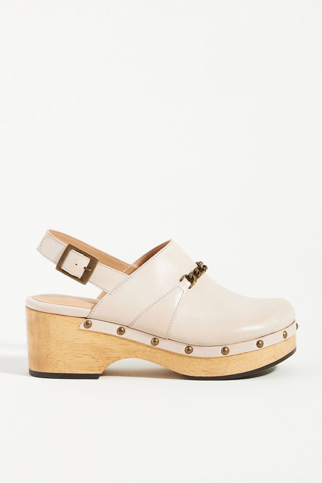 Silent D Georgia Slingback Heeled Clogs #1