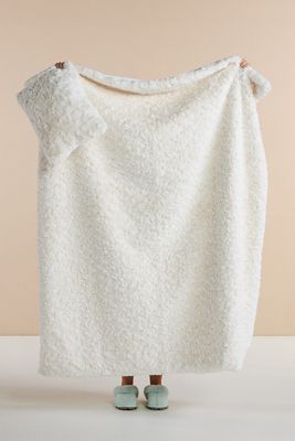Faux Fur Blanket & Pillow Gift Bundle