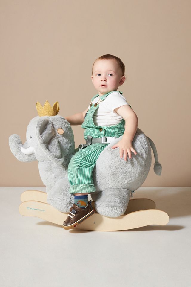 Manhattan Toy Elephant Rocking Toy #1