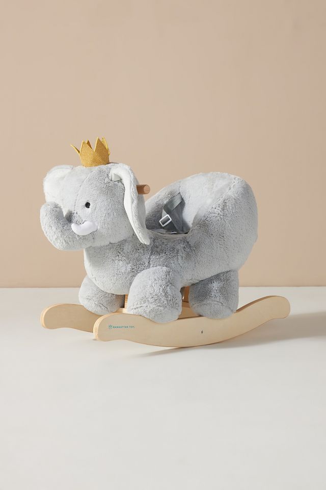 Plush 2024 elephant rocker