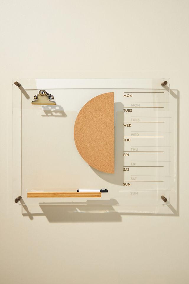 Acrylic Dry Erase Calendar #1