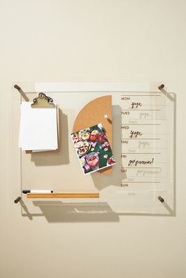 Acrylic Dry Erase Calendar