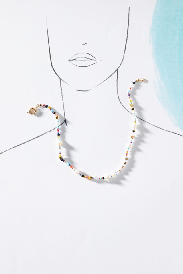 Beaded Love Necklace #2