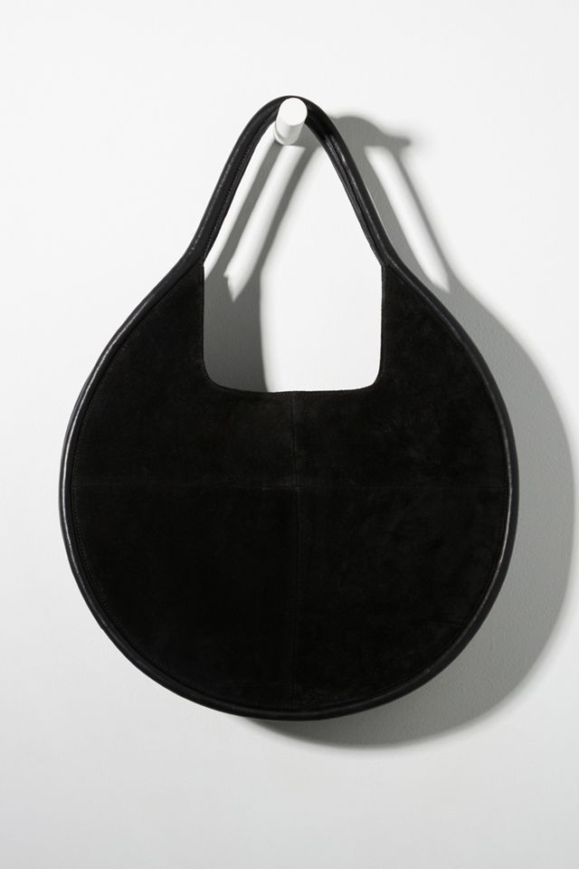 Studded Suede Tote Bag #1
