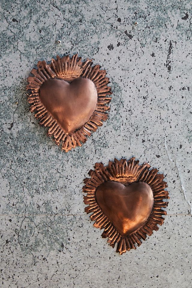 Gilded Heart Trinkets, Set of 2 #1