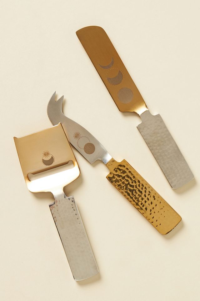 Mona Cheese Knives, Set of 3