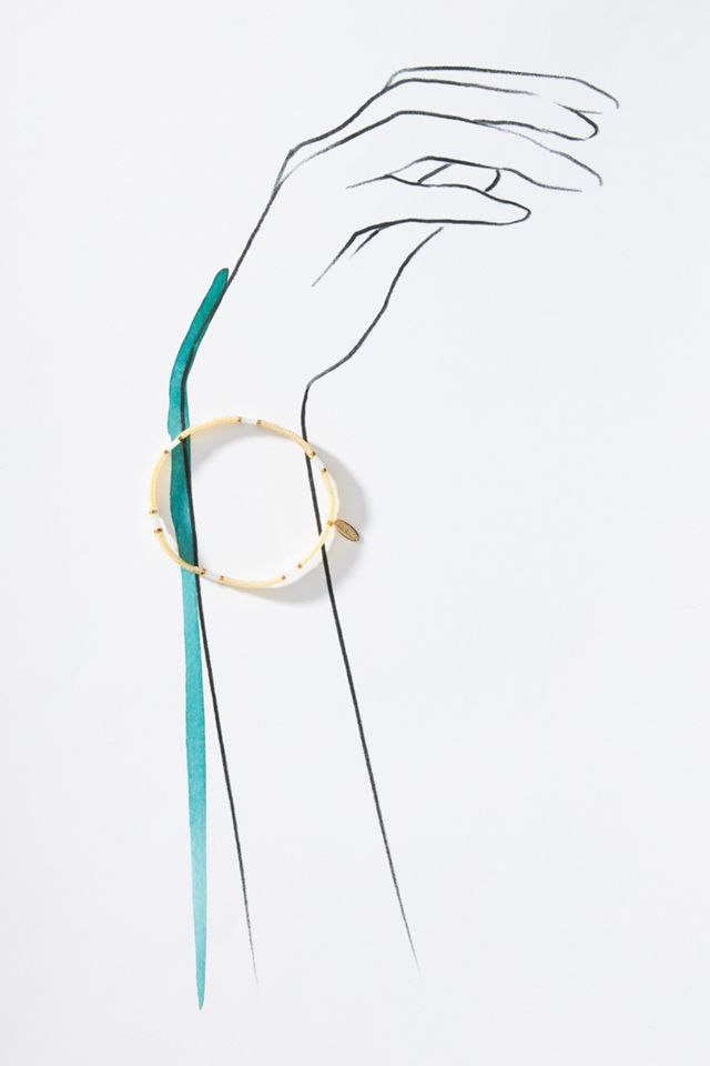 Two-Tone Stretch Bracelet #3