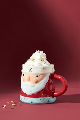 BIRDCANFOX Santa Claus Mug