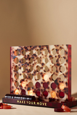 Acrylic Four-In-A-Row Game