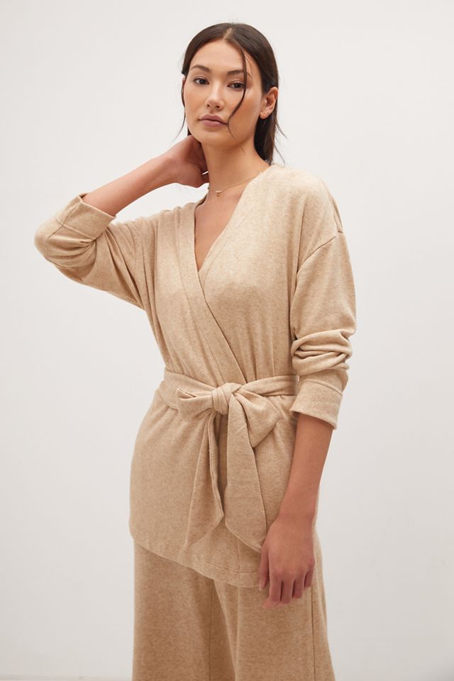 Daily Practice by Anthropologie Draped Three-Piece Lounge Set #2