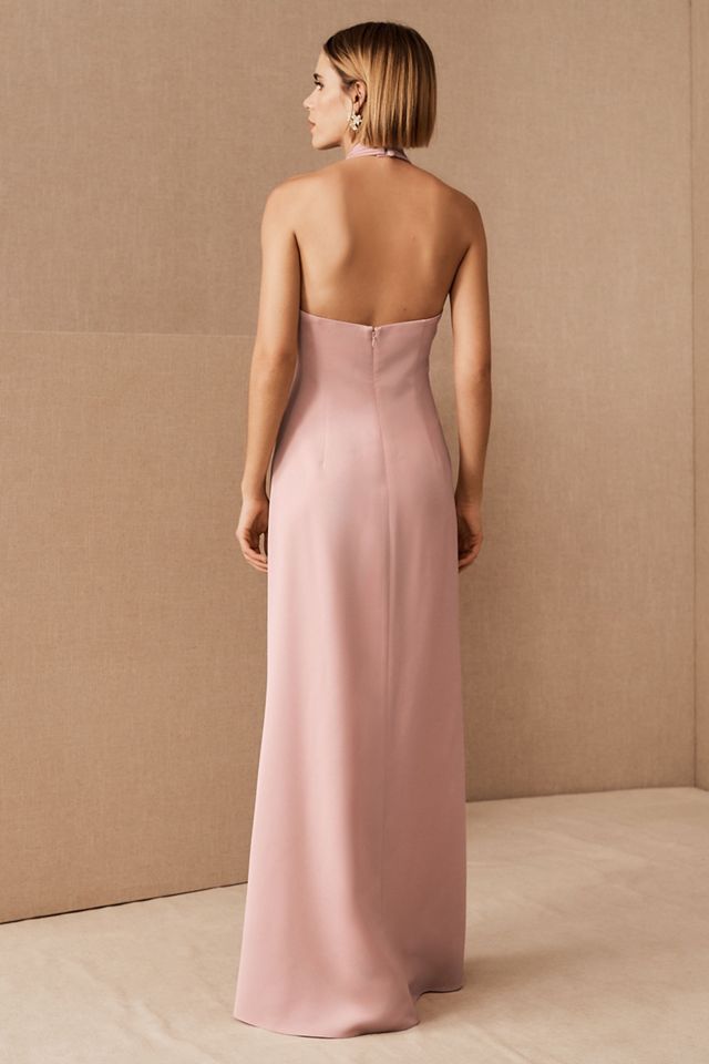 BHLDN Ruby Satin Charmeuse Dress #1