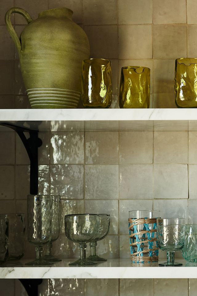 Recycled Jessa Flutes, Set of 4 #4