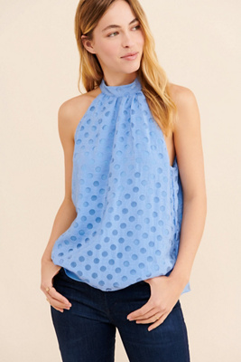 Waverly Grey Tegan Eyelet Halter Top | Anthropologie