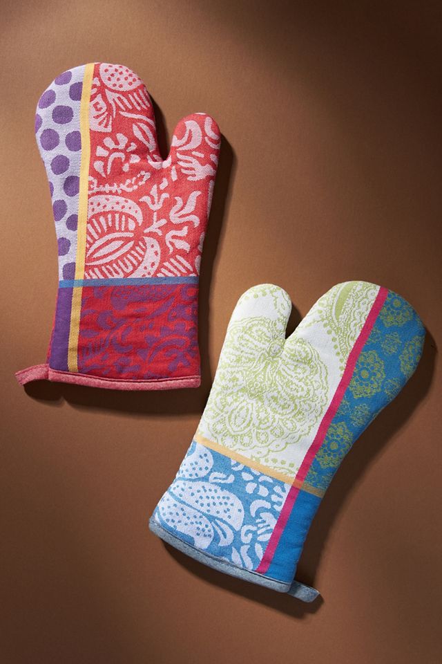 Nifty Jacquard Oven Mitt #2