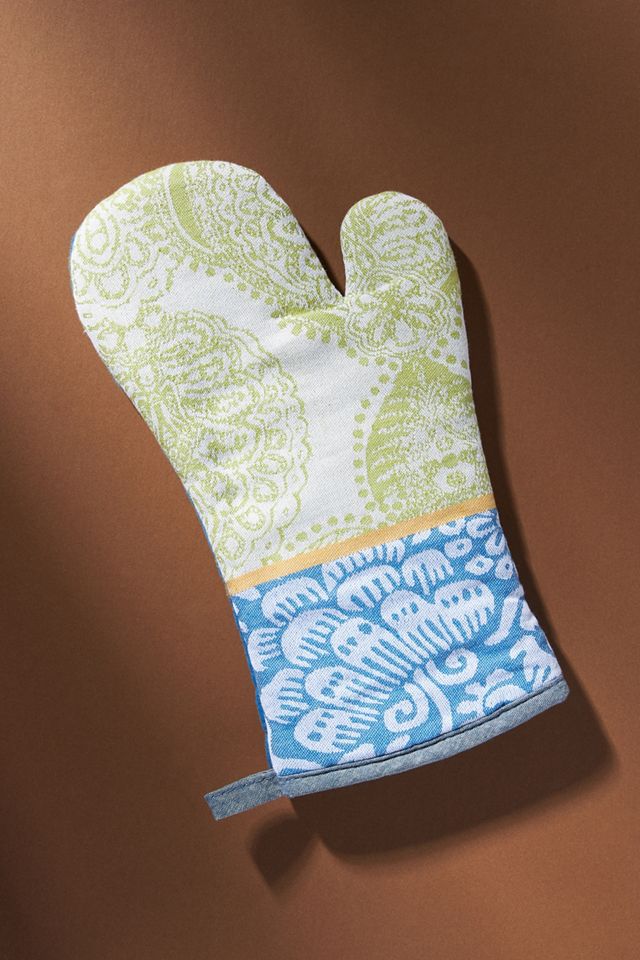Nifty Jacquard Oven Mitt #1
