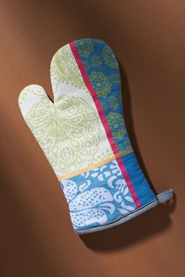 Nifty Jacquard Oven Mitt