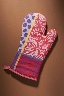Nifty Jacquard Oven Mitt