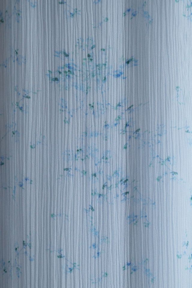 Sachin & Babi Ivy Chiffon Flutter-Sleeve Ruffled V-Neck Gown #3