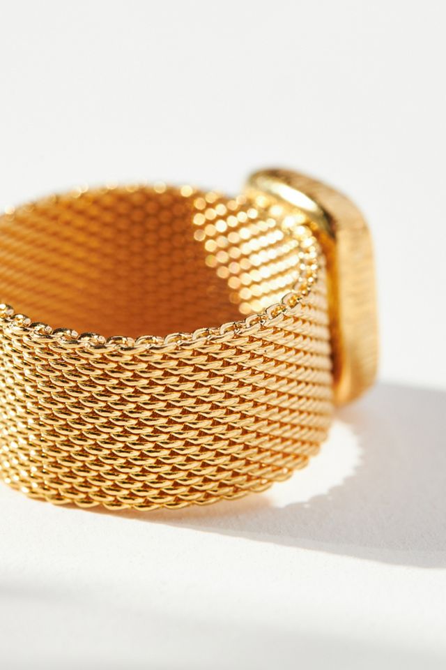 Gas Bijoux Mesh Ring #1