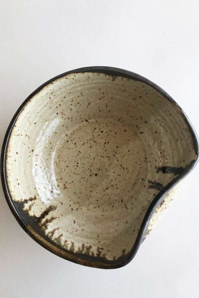 Gina DeSantis Ceramics Luna Bowl with Handle #1