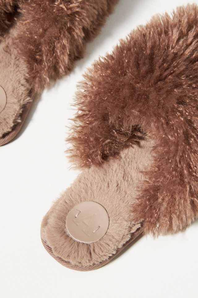 Fuzzy Slide Slippers #5