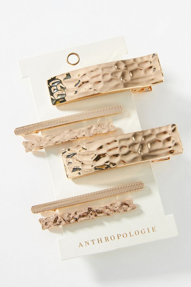 Metal Mosaic Hair Clip Set #1